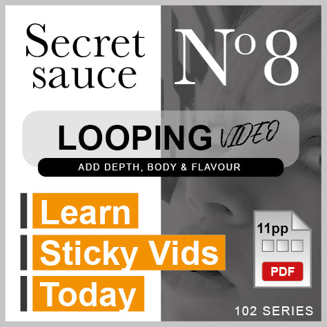 Sticky Video eLearning Pack - Secret Sauce No.8
