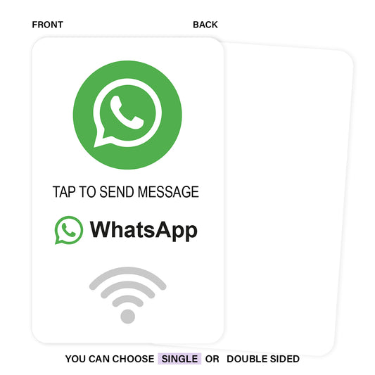 WhatsApp Basic Smartcard (Single Sided)