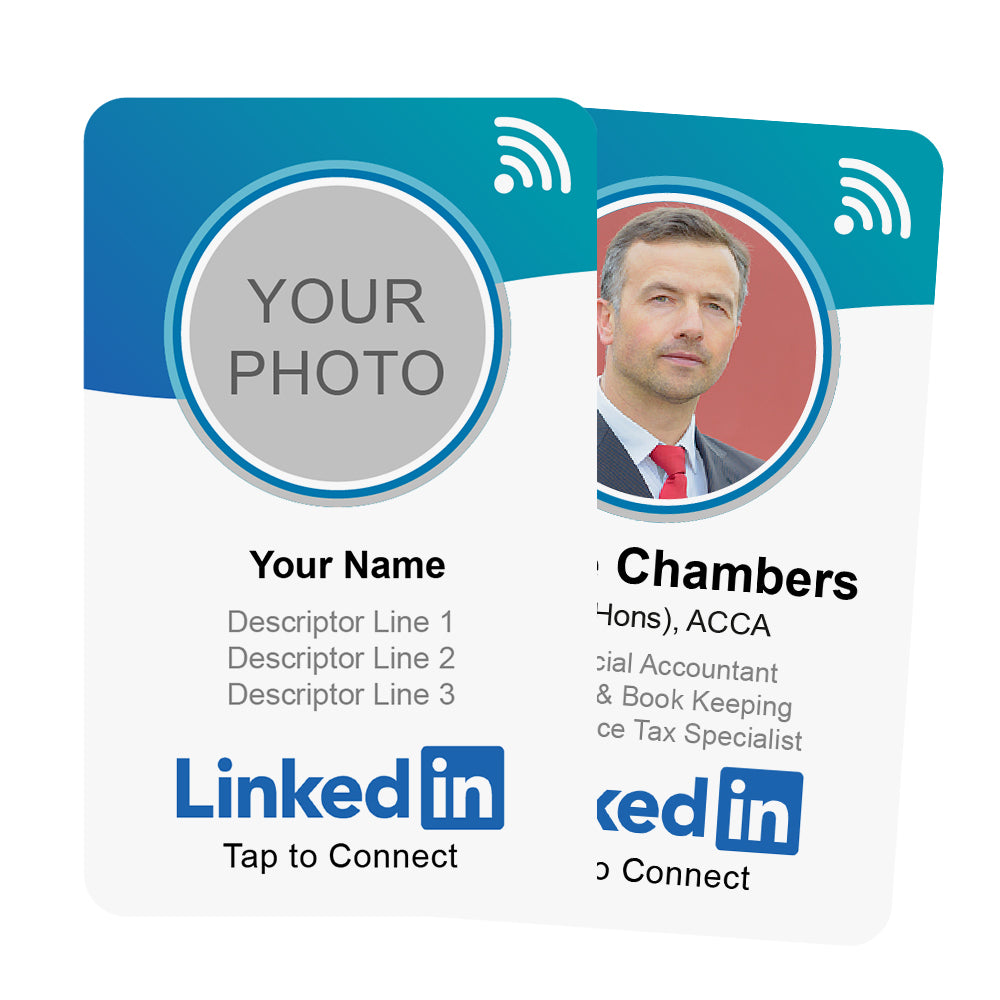 LinkedIn Bundle - Wireless Tap & Go NFC Cards