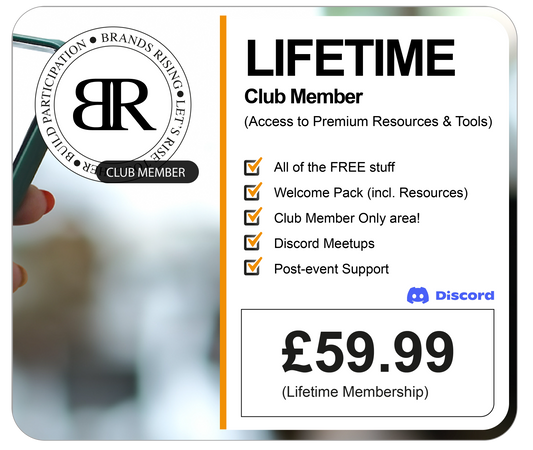 Brands Rising - Club Membership (Lifetime)
