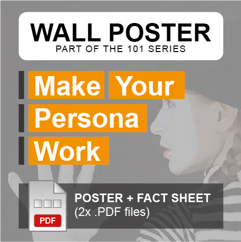 Wall Poster - Go Live (Make your Persona work!)