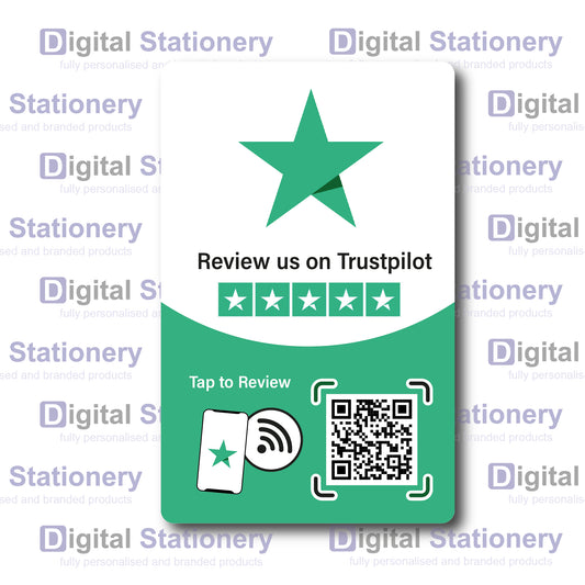Trust Pilot Review Card