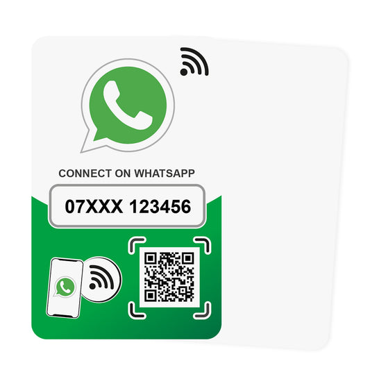WhatsApp Custom Smartcard (Single Sided)